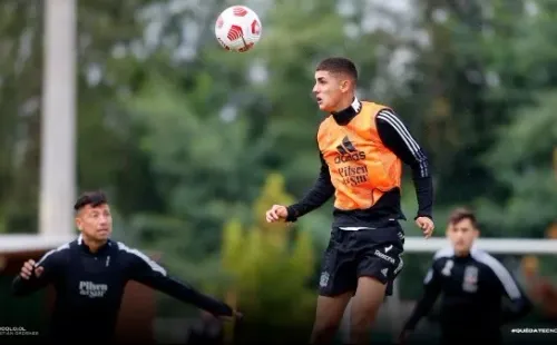 Bruno Gutiérrez lucha por su lugar en Colo Colo / FOTO: Colo Colo