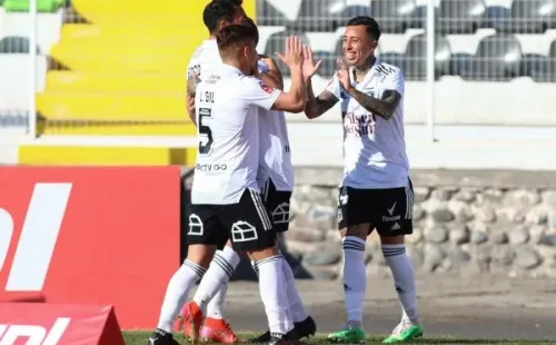 Leonardo Gil fue figura en el encuentro entre Colo Colo y Palestino | Foto: Agencia Uno
