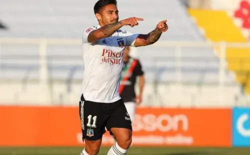Marcos Bolados cerró el triunfo ante Palestino / FOTO: Agencia Uno