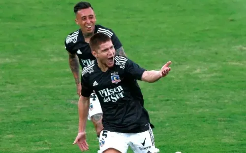 Marcelo Vega adelanta un futuro alentador para Colo Colo, Leonardo Gil y Martín Rodríguez / FOTO: Agencia Uno