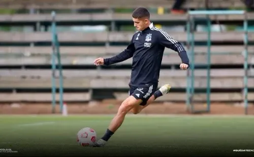 Bruno Gutiérrez también ha trabajado como zaguero central | Foto: Colo Colo oficial