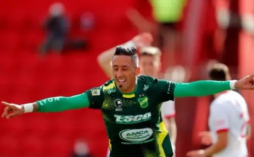 Barrios marcó en su debut con Defensa y Justicia. Fuente: Twitter Defensa y Justicia.