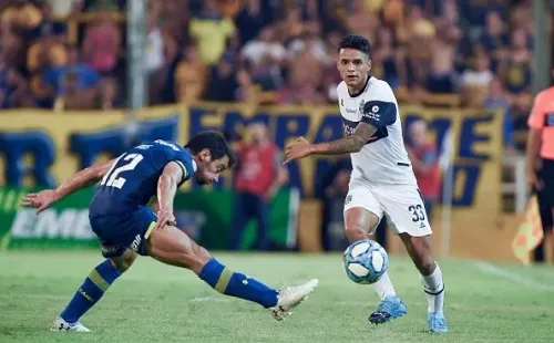 Maximiliano Cuadra fue dirigido por Maradona en Gimnasia | Foto: Getty Images