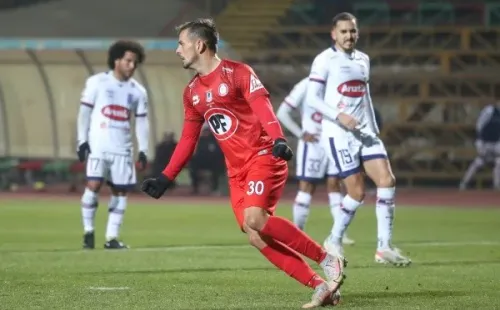 Octavio Rivero anotó de penal en el triunfo de La Calera / FOTO: Agencia Uno