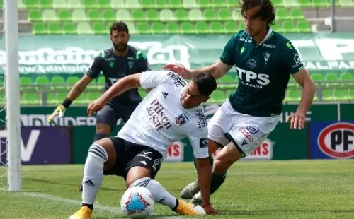 Iván Morales será titular ante Santiago Wanderers / FOTO: Agencia Uno