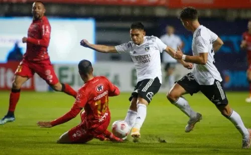 Joan Cruz ha participado en dos partidos de Colo Colo esta temporada / FOTO: Colo Colo