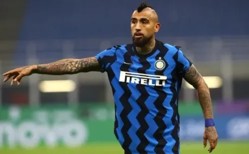 Arturo Vidal en el Inter