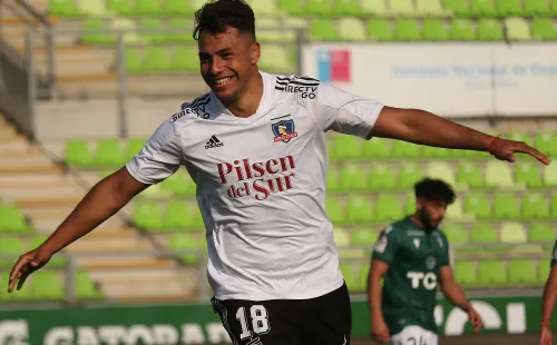 Iván Morales fue de las buenas figuras de Colo Colo / FOTO: Agencia Uno