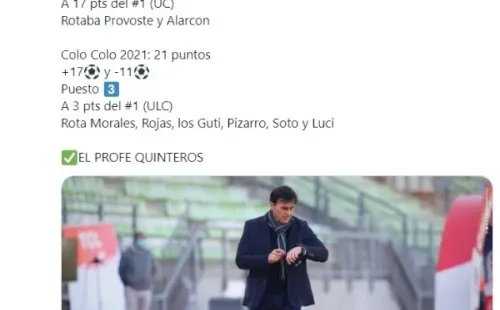 La estadística del Cacique | Foto: captura