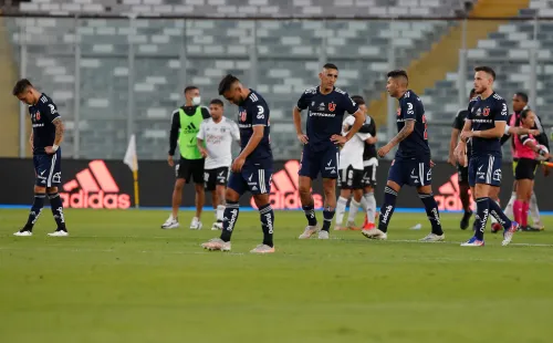 Universidad de Chile no ha obtenido resultados favorables en el Monumental | Foto: Agencia Uno