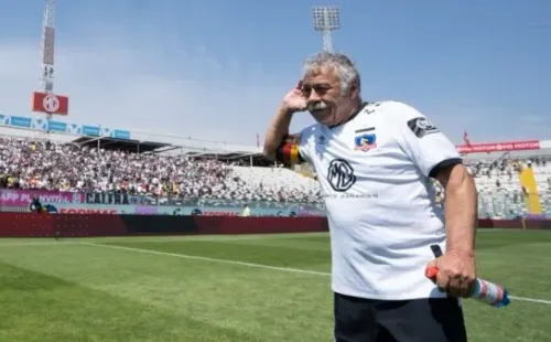 Carlos Caszely es uno de los máximos ídolos de Colo Colo. | Foto: Guillermo Salazar.