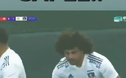 El humorista argentino se sumó a los festejos del gol de Maximiliano Falcón. | Fuente: Captura.