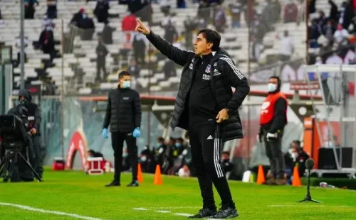 Gustavo Quinteros sigue con el alza dirigiendo a Colo Colo. | Foto: Guillermo Salazar.