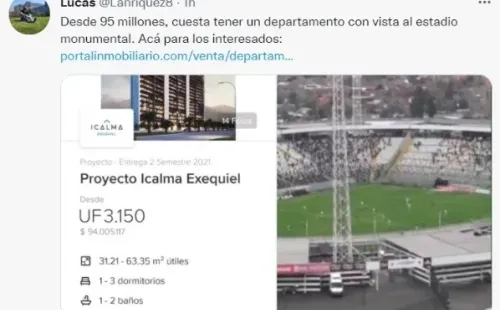 El twittero Lucas Anriquez se atrevió a cotizar los valores de los departamentos | Foto: captura