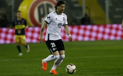 Jaime Valdés en sus últimos partidos en Colo Colo | Foto: archivo