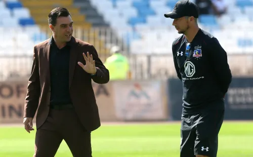 Jaime Valdés y Pablo Guede juntos