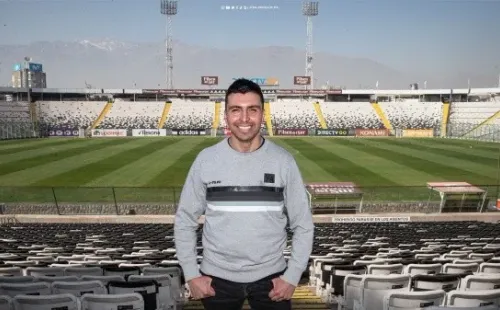 Gonzalo Fierro fue homenajeado en el Monumental / FOTO: Colo Colo