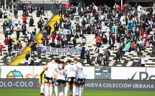 Colo Colo deberá seguir esperando para tener más público en el Monumental / FOTO: Agencia Uno