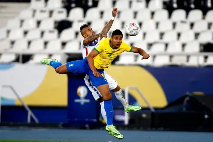 Selección Chilena Arturo Vidal Brasil