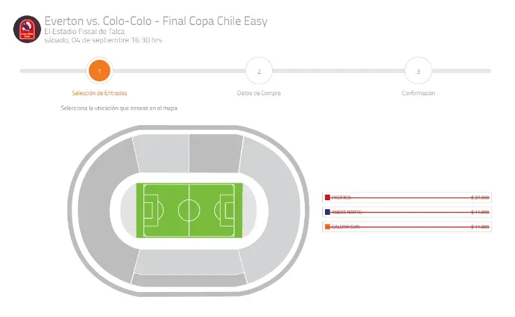 Entradas agotadas para la final de Copa Chile.