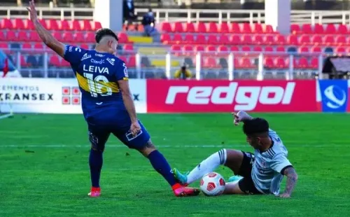 El rival vendió cara la derrota en el Fiscal de Talca. | Foto: Guillermo Salazar.