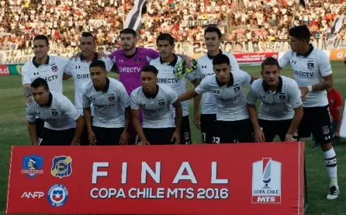 La formación que paró Pablo Guede en la final del 2016. Fuente: Agencia UNO.