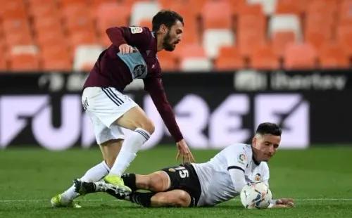 Ferreyra apenas jugó 13 partidos en su última campaña con el Celta. | Foto: Getty Images.