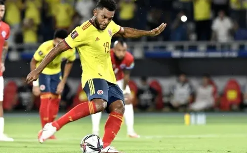 Borja anotó los primeros tantos colombianos. Fuente: Getty Images.