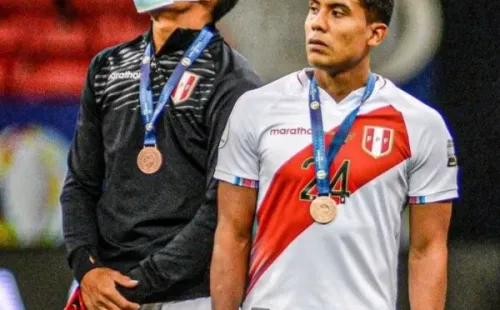Alex Valera en la selección de Perú