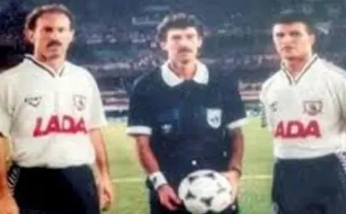 Carlos Gustavo de Luca junto al Bichi Borghi.