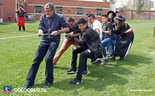 Una de las tantas actividades de Fiestas Patrias en Colo Colo