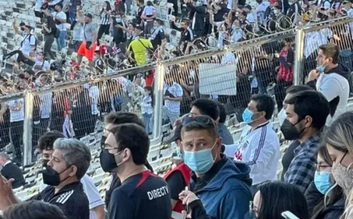 El técnico estuvo presente en La Ruca. (Foto: Sebastián Munizaga)