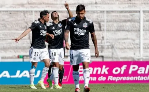 Iván Morales volvió al gol ante Palestino. | Foto: Agencia UNO.