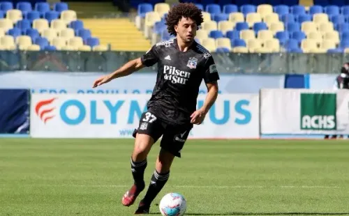 Maximiliano Falcón en Colo Colo