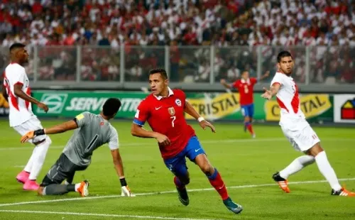 Alexis Sánchez será titular esta noche ante Perú. | Foto: Agencia UNO.