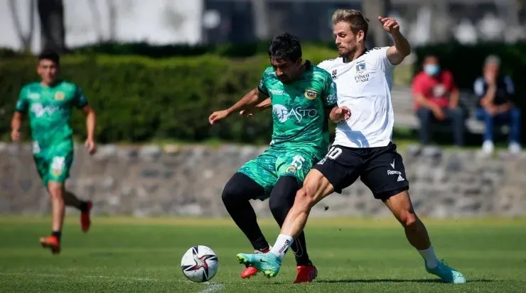 El venezolano Christian Santos quiere ser un aporte en el Cacique. | Foto: Colo Colo.