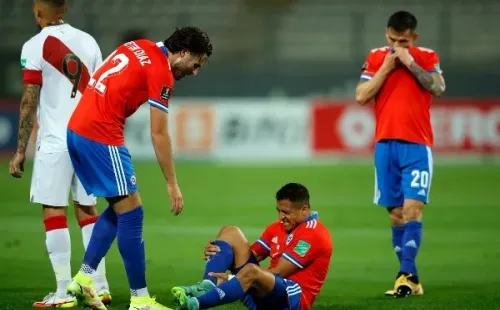 La Roja no mostró fútbol y cayó en LIma. Fuente: Getty Images.