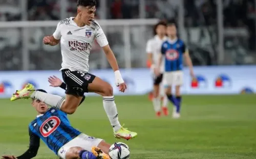 Pablo Solari tuvo una gran actuación esta noche ante Huachipato. | Foto: Agencia UNO.