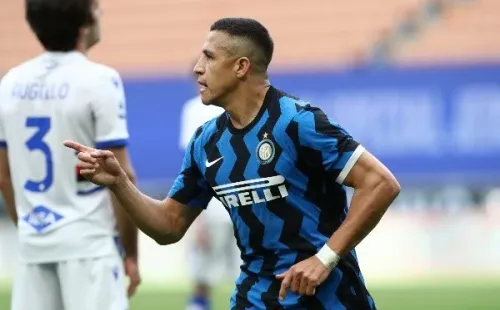 Alexis Sánchez en el Inter