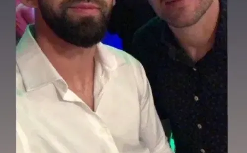 Emiliano Amor y Matías Zaldivia, una dupla que se hace respetar en defensa. | Foto: Captura.