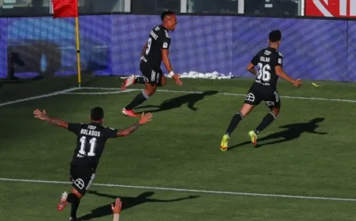 Javier Parraguez y su gol