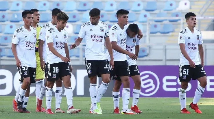La juvenil de Colo Colo hizo lo que pudo ante Audax Italiano en El Teniente. | Foto: Agencia UNO.