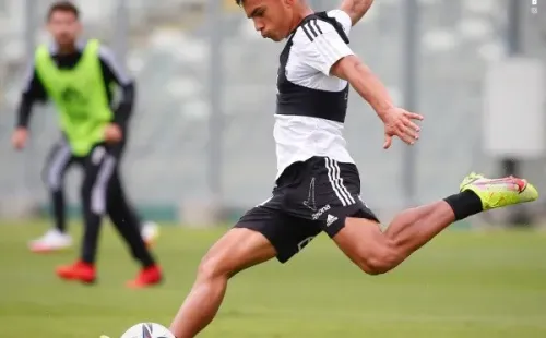 Entrenamiento de hoy en Colo Colo