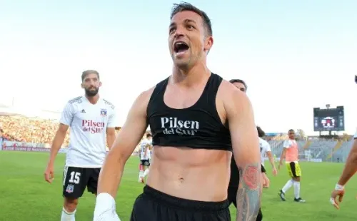 Gabriel Costa se mandó un golazo para ir lleno de confianza a disputar las eliminatorias con Perú. Fuente: Agencia UNO.