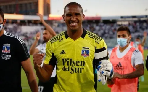 Omar Carabalí en Colo Colo