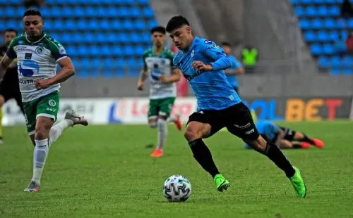 El formado en Colo Colo se lució ante Deportes Puerto Montt en el cierre de la Primera B. Fuente: Agencia UNO.