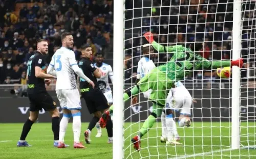 El gol de Perisic sobre el Napoli / FOTO: Getty Images