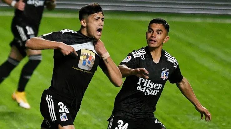 Pablo Solari ya lleva ocho goles con la camiseta de Colo Colo. | Foto: Agencia UNO.