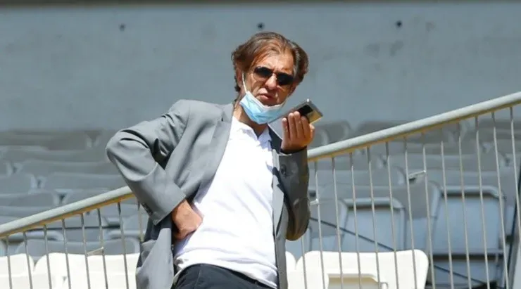 Con Aníbal Mosa en la presidencia Colo Colo coqueteó peligrosamente con el descenso en el 2020. | Foto: Agencia UNO.