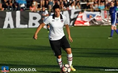 Karen Araya en Colo Colo